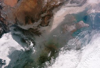 Загрязнение Атмосферы в Китае