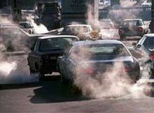 Загрязнение воздуха от автотранспорта